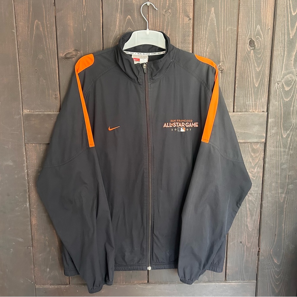 2007 Nike MLB Allstar Game Windbreaker Black Men’s Large